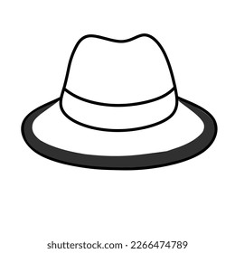 einfaches Cowboy-Logo