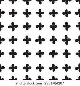 Very simple cross pattern for wrapping paper