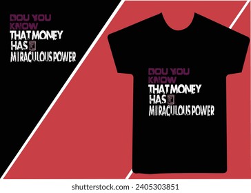 Very simple design on the money