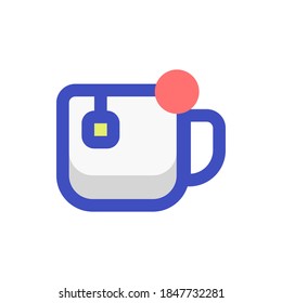 a very simple designed cup icon