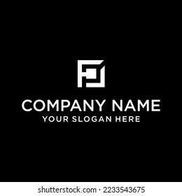 A very simple F-shaped creative design line
