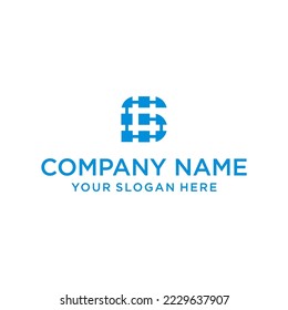 A very simple G-shaped creative design line
