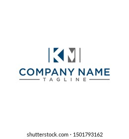 A very simple KM-shaped creative design line