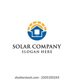 A VERY SIMPLE AND MODERN SOLAR POWER COMPANY CONCEPT