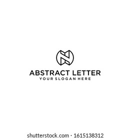 A very simple N-shaped creative design line