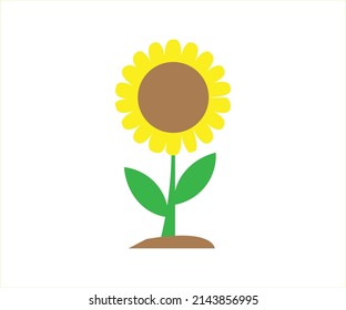 a very simple sunflower animation