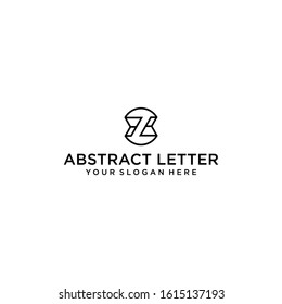 A very simple Z-shaped creative design line