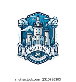 Una ilustración urbana muy simplista