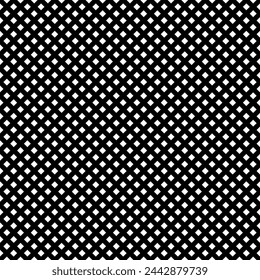 Very small black grid. Seamless pattern and texture. For web, development, packaging, paper, textiles