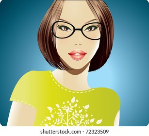 Very smart girl