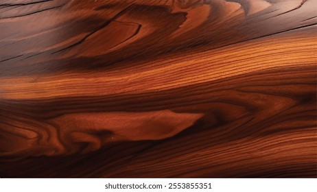 A very Smooth wood board texture. Walnut wood texture. Close-up image of wood surface. Wooden Background. 