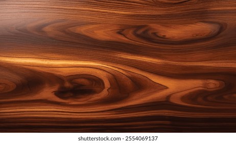 A very Smooth wood board texture. Walnut wood texture. Close-up image of wood surface. Wooden Background. 