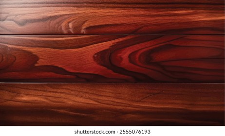 A very Smooth wood board texture. Walnut wood texture. Close-up image of wood surface. Wooden Background. 