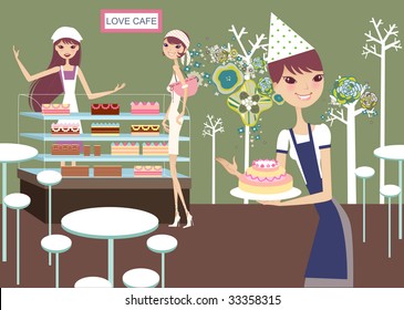 casa de torta muy dulce