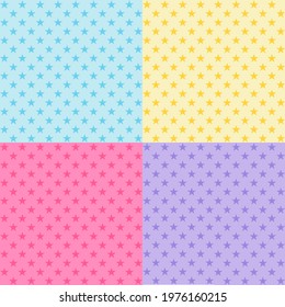 Very sweet pastel seamless pattern design for decorating, wallpaper, wrapping paper, fabric, backdrop and etc.