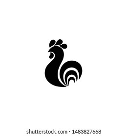 Very unique chicken logo design