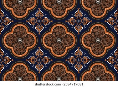 A very unique classic batik motif from Indonesia