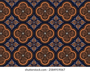 A very unique classic batik motif from Indonesia