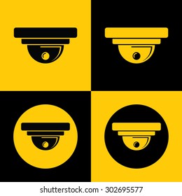 Very Useful CCTV Camera Icon For Web & Mobile. Eps-10.