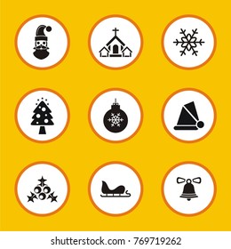 Very Useful Christmas icon Set.