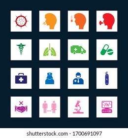 Very Useful Editable Covid-19 Icon Set.
