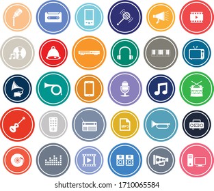 Very Useful Editable Music Icon Set.