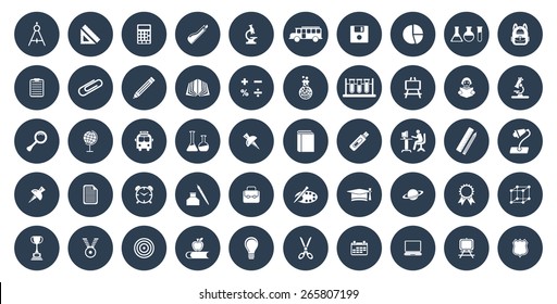 Very Useful educational Icon Set.