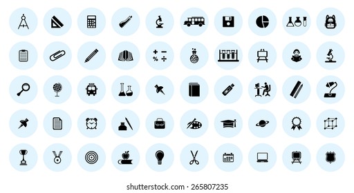 Very Useful educational Icon Set.