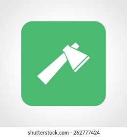 Very Useful Flat Icon of axe. Eps-10.