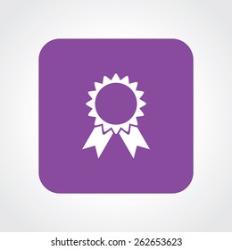 Very Useful Flat Icon of Badge. Eps-10.