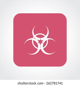 Very Useful Flat Icon of bio hazard. Eps-10.