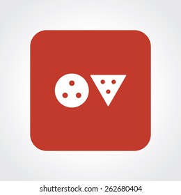Very Useful Flat Icon of Biscuits. Eps-10.