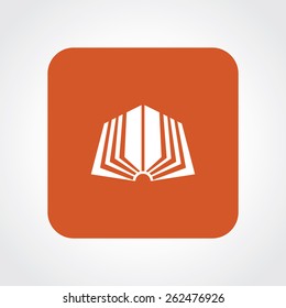 Very Useful Flat Icon of book. Eps-10.