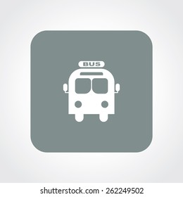 Very Useful Flat Icon of Bus. Eps-10.