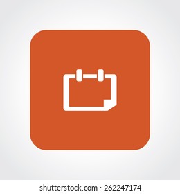 Very Useful Flat Icon of calendar. Eps-10.