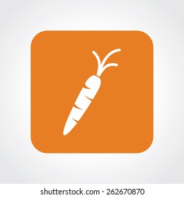 Very Useful Flat Icon of Carrot. Eps-10.
