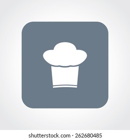 Very Useful Flat Icon of Chef Cap. Eps-10.