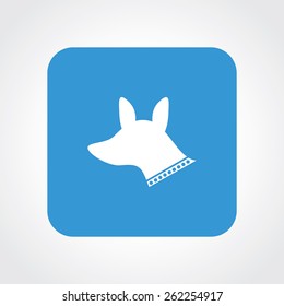 Very Useful Flat Icon of dog. Eps-10.