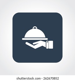 Very Useful Flat Icon of Food Service. Eps-10.