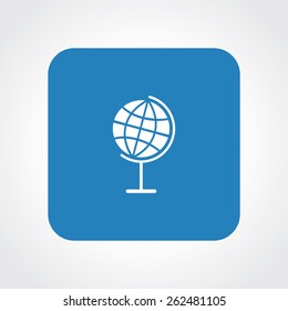 Very Useful Flat Icon of Globe. Eps-10.