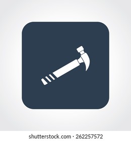 Very Useful Flat Icon of hammer. Eps-10.