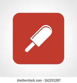 Very Useful Flat Icon of Ice Candy. Eps-10.
