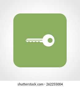 Very Useful Flat Icon of Key. Eps-10.