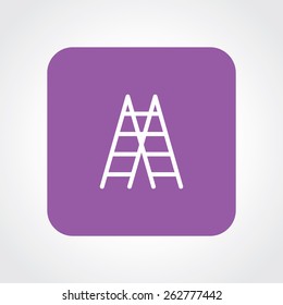 Very Useful Flat Icon of ladders. Eps-10.