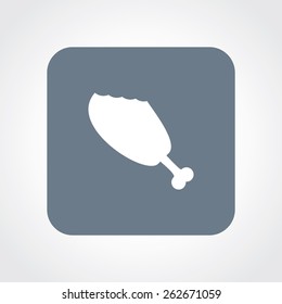 Very Useful Flat Icon of Meat. Eps-10.