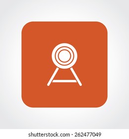 Very Useful Flat Icon of target. Eps-10.