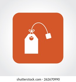 Very Useful Flat Icon of Tea Bag. Eps-10.