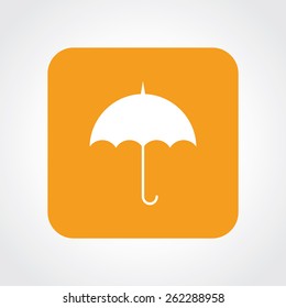 Very Useful Flat Icon of umbrella. Eps-10.