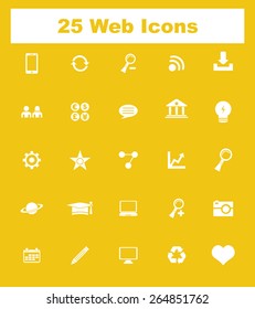 Very Useful Flat Web Icons on UI Colors. Eps-10.