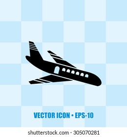 Very Useful Icon Of Airplane. Eps-10.